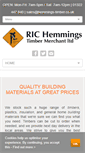 Mobile Screenshot of hemmings-timber.co.uk